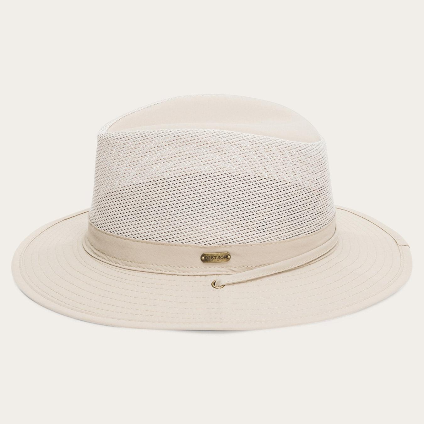 Men/Women Outdoor Stetson Berghund 'No Fly Zone' Mesh Hat Khaki