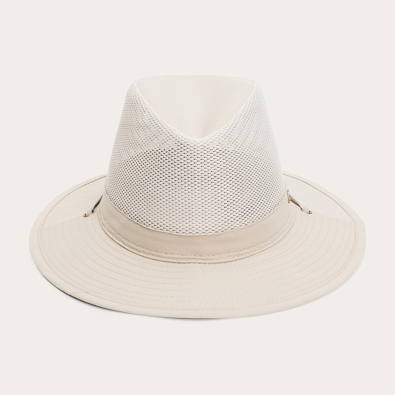 Men/Women Outdoor Stetson Berghund 'No Fly Zone' Mesh Hat Khaki