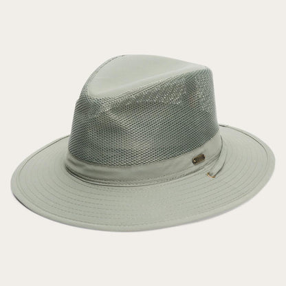 Men/Women Outdoor Stetson Berghund 'No Fly Zone' Mesh Hat Willow