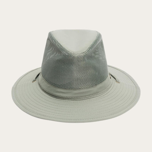 Men/Women Outdoor Stetson Berghund 'No Fly Zone' Mesh Hat Willow