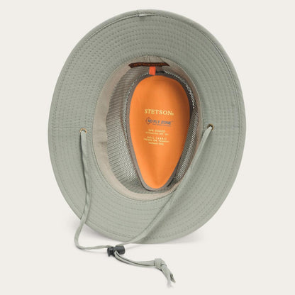 Men/Women Outdoor Stetson Berghund 'No Fly Zone' Mesh Hat Willow