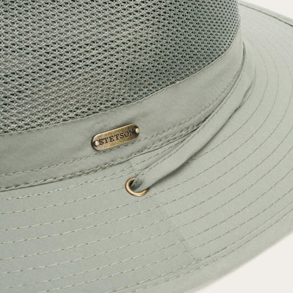 Men/Women Outdoor Stetson Berghund 'No Fly Zone' Mesh Hat Willow