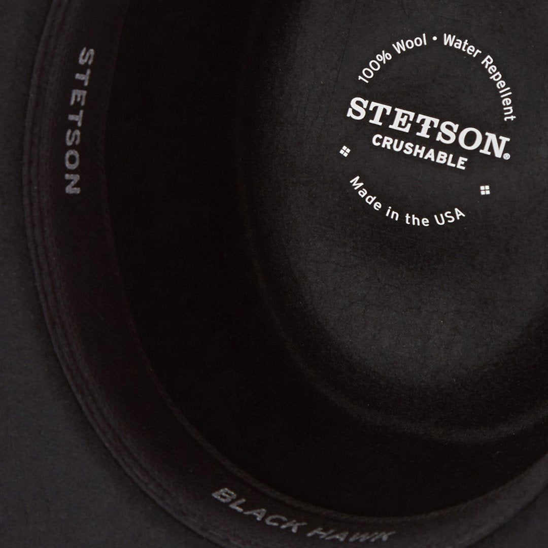 Men/Women Outdoor Stetson Black Hawk Outdoor Hat Black