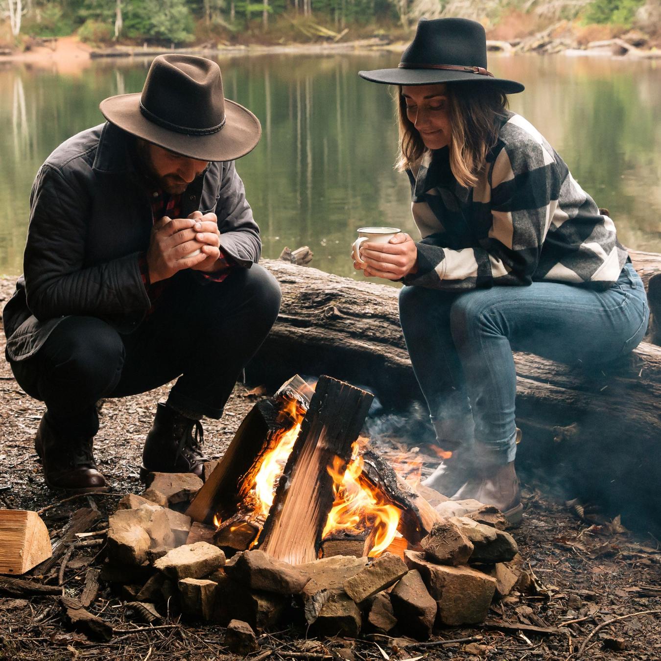 Men/Women Outdoor Stetson Bozeman Outdoor Hat Black