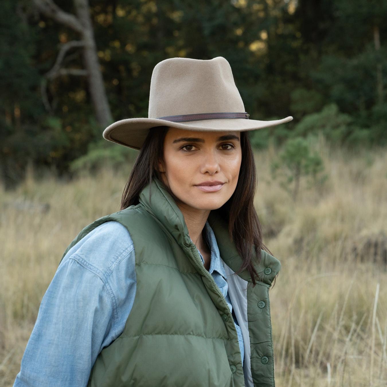 Men/Women Outdoor Stetson Bozeman Outdoor Hat Mushroom