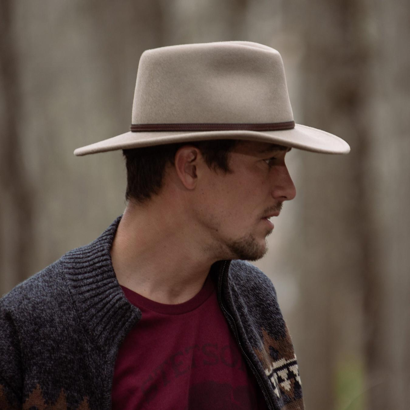 Men/Women Outdoor Stetson Bozeman Outdoor Hat Mushroom