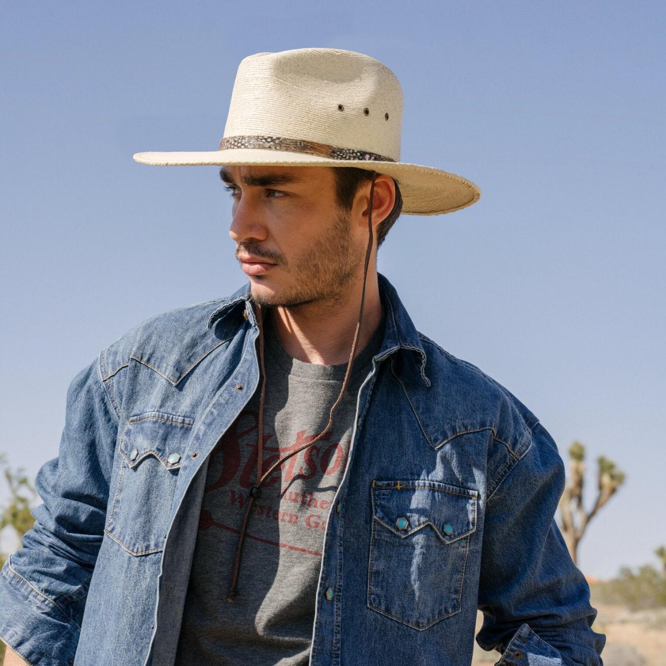 Men/Women Outdoor Stetson Cumberland Straw Hat Toasted