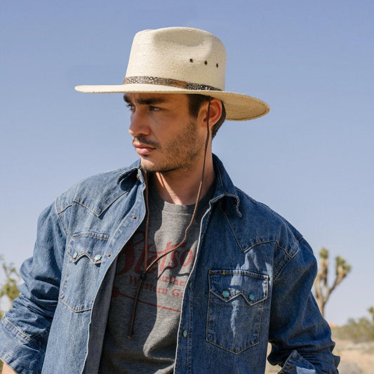 Men/Women Outdoor Stetson Cumberland Straw Hat Toasted