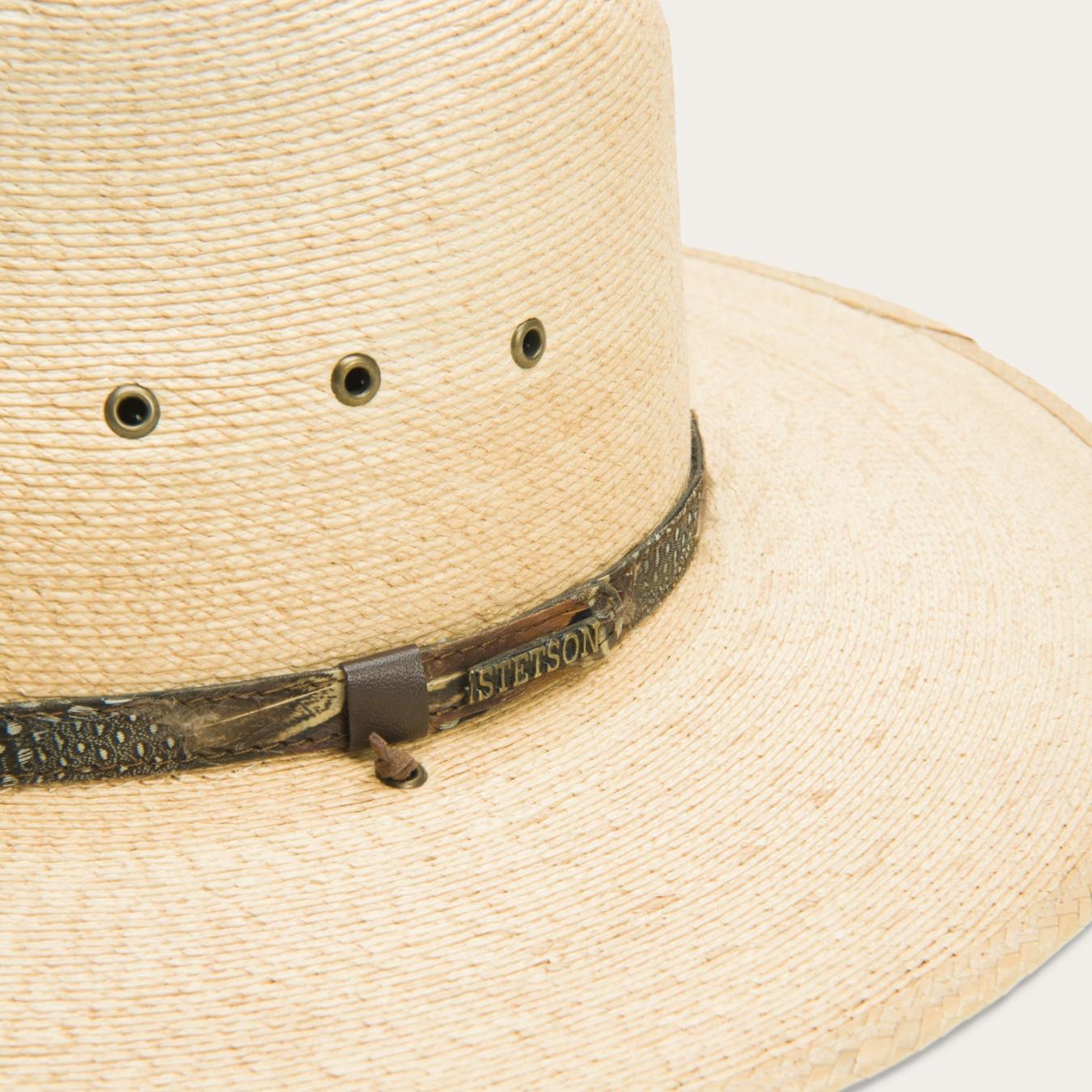 Men/Women Outdoor Stetson Cumberland Straw Hat Toasted