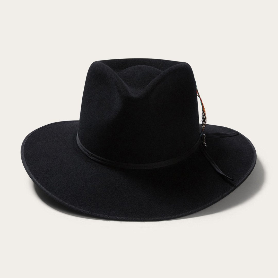 Men/Women Outdoor Stetson Dune 5X Gun Club Hat Black