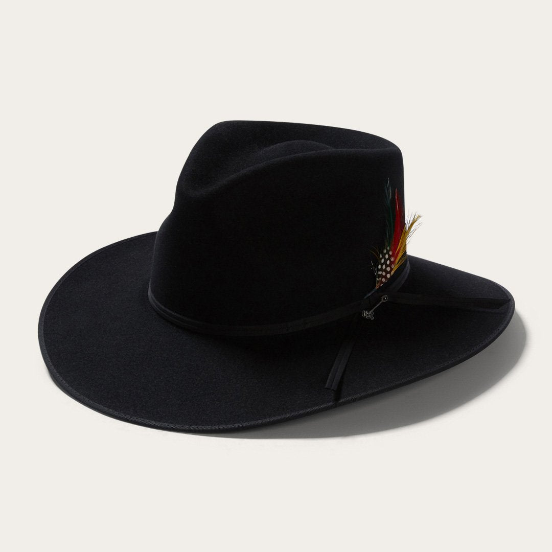 Men/Women Outdoor Stetson Dune 5X Gun Club Hat Black