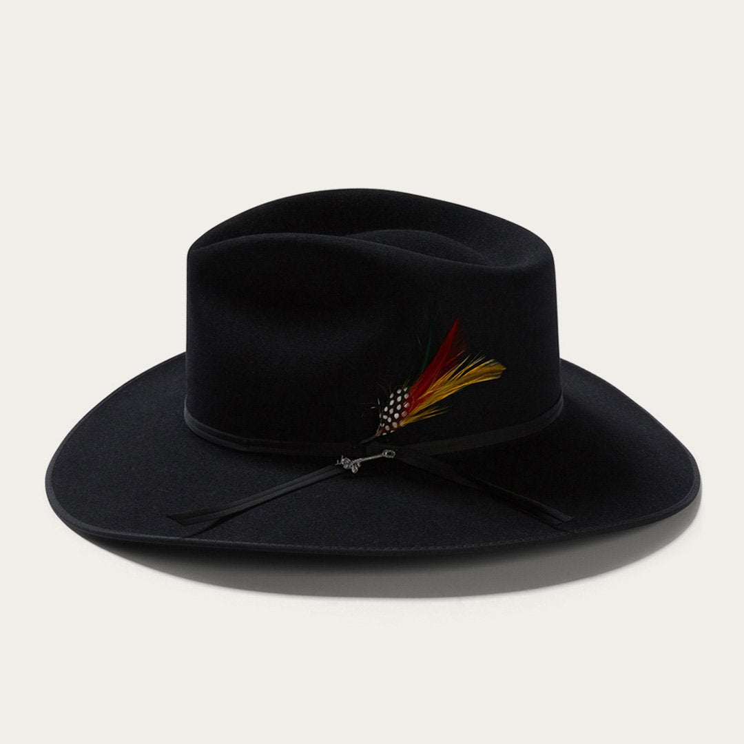 Men/Women Outdoor Stetson Dune 5X Gun Club Hat Black