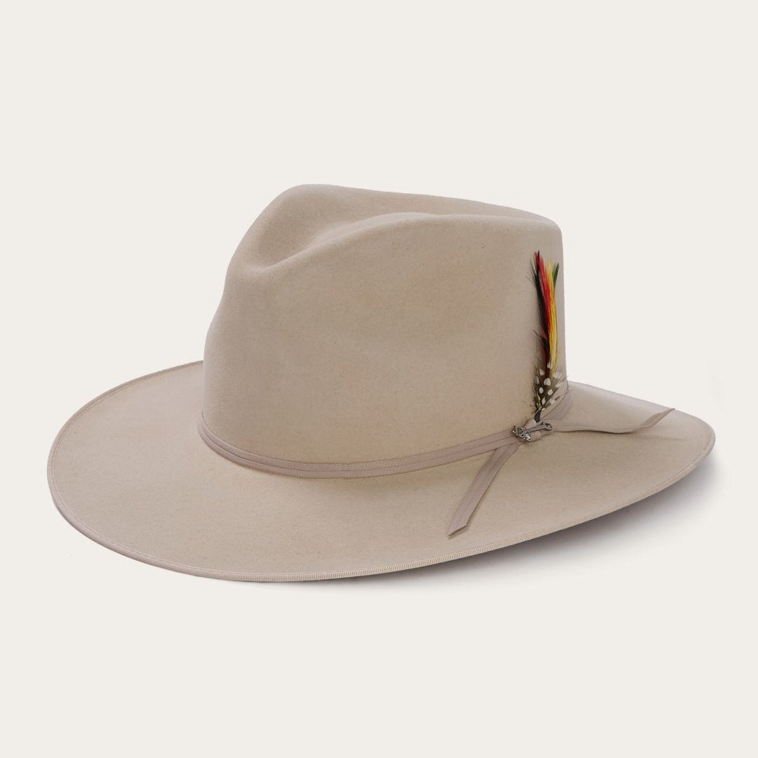 Men/Women Outdoor Stetson Dune 5X Gun Club Hat Silverbelly