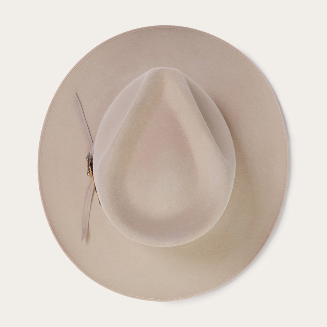Men/Women Outdoor Stetson Dune 5X Gun Club Hat Silverbelly