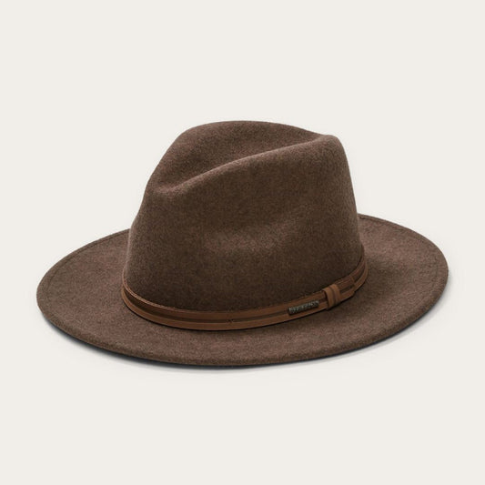 Men/Women Outdoor Stetson Explorer Outdoor Hat Brown Mix