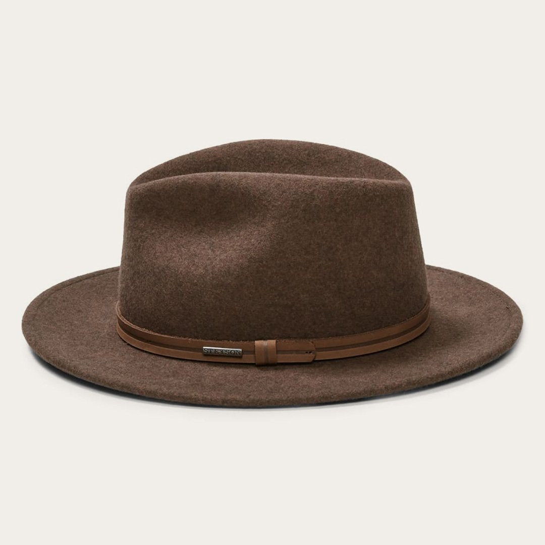 Men/Women Outdoor Stetson Explorer Outdoor Hat Brown Mix