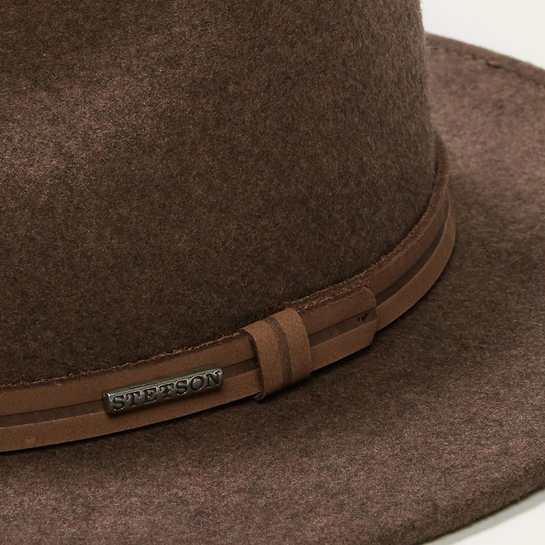 Men/Women Outdoor Stetson Explorer Outdoor Hat Brown Mix