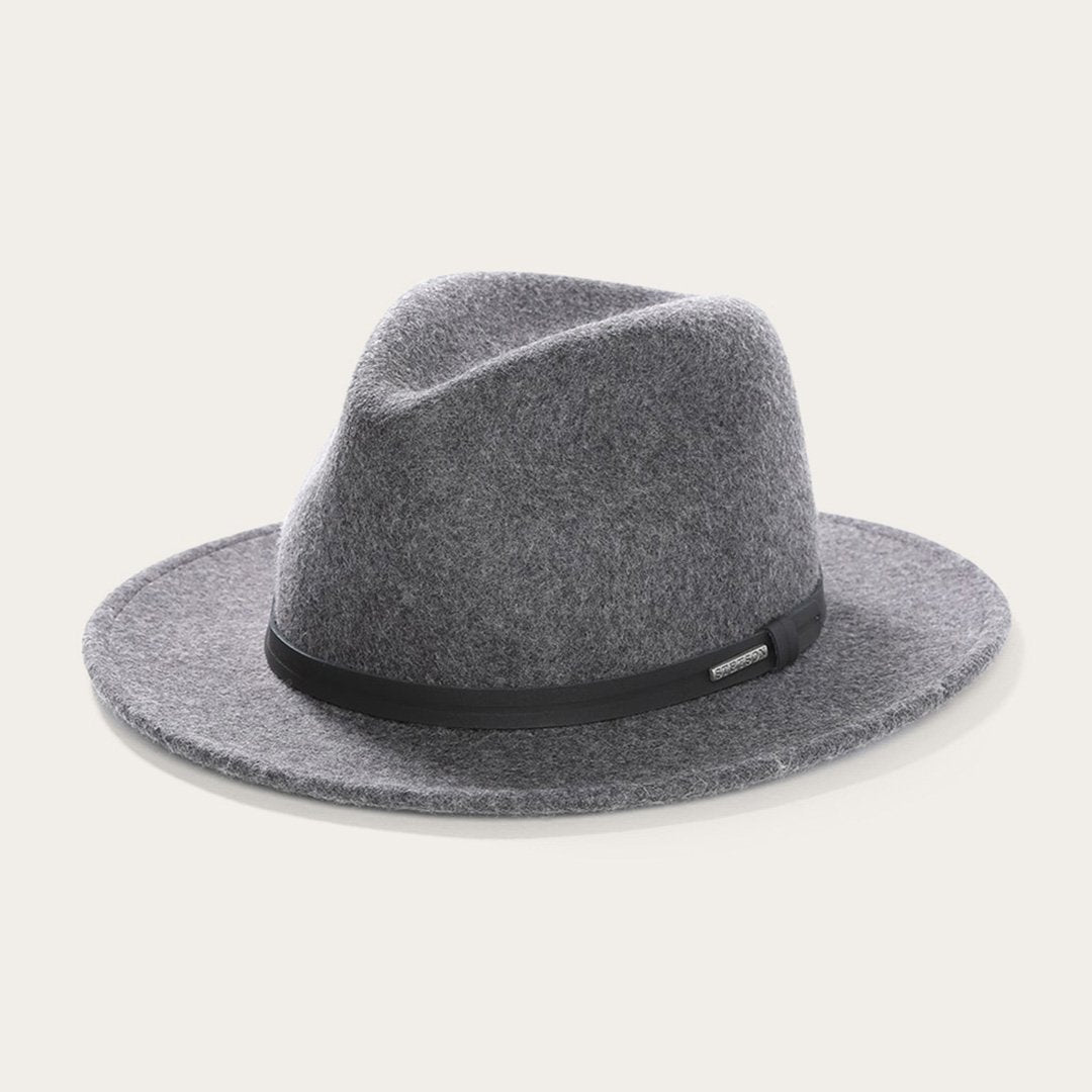 Men/Women Outdoor Stetson Explorer Outdoor Hat Grey Mix