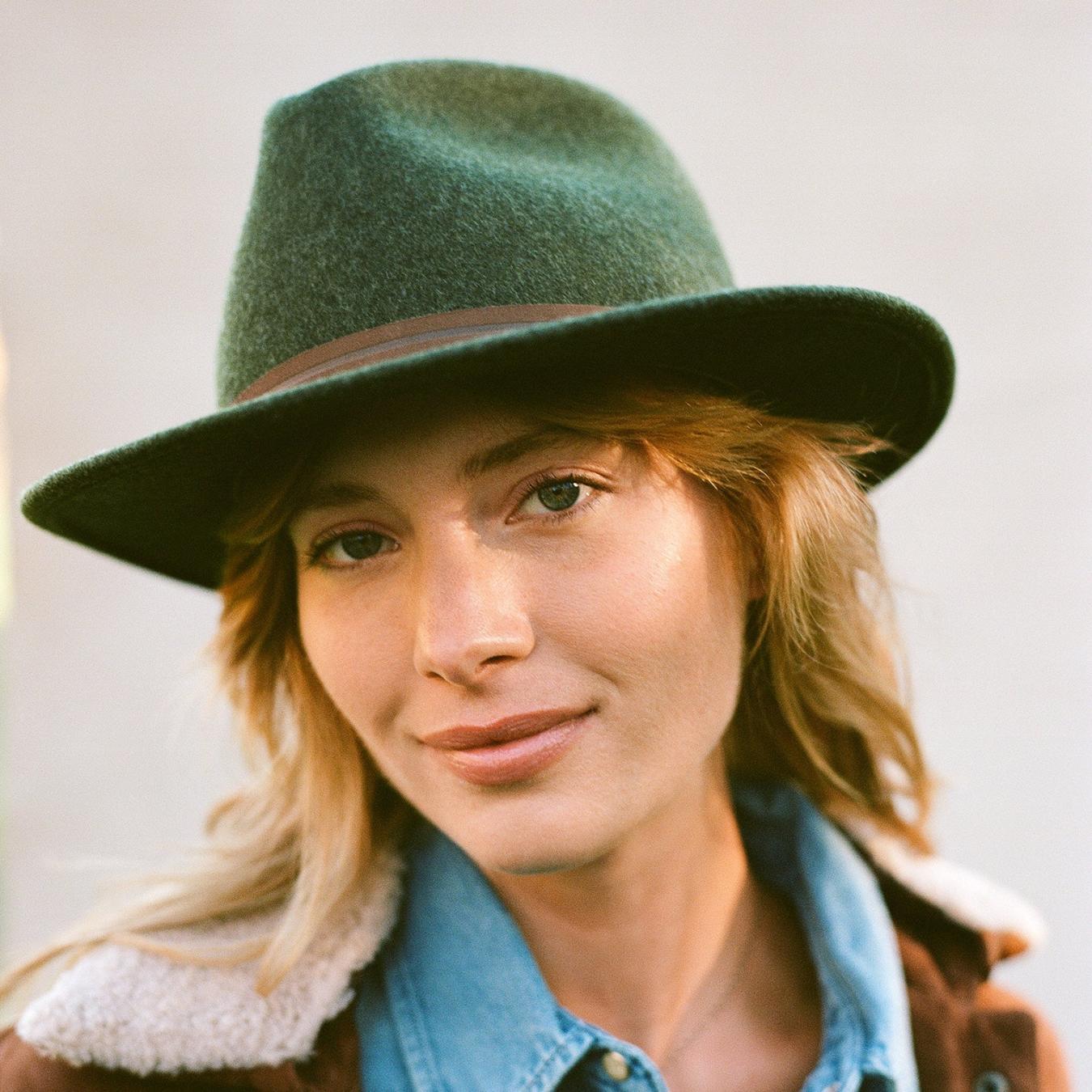 Men/Women Outdoor Stetson Explorer Outdoor Hat Loden Mix