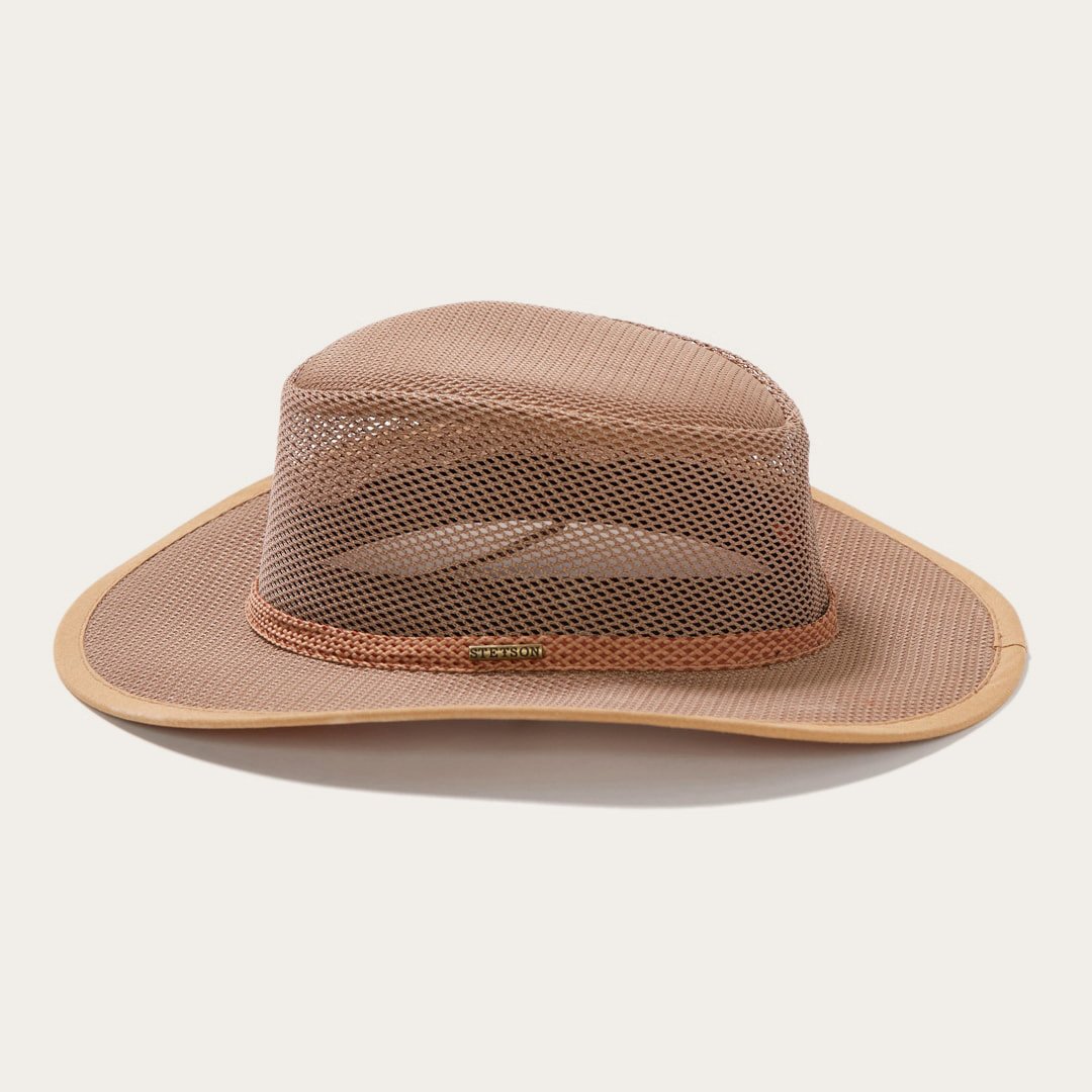 Men/Women Outdoor Stetson Grand Canyon Mesh Safari Hat Beaver