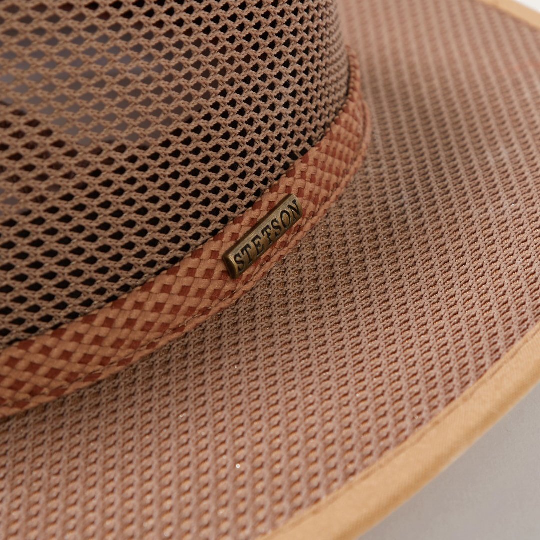 Men/Women Outdoor Stetson Grand Canyon Mesh Safari Hat Beaver