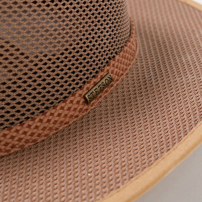 Men/Women Outdoor Stetson Grand Canyon Mesh Safari Hat Beaver