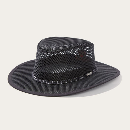 Men/Women Outdoor Stetson Grand Canyon Mesh Safari Hat Black