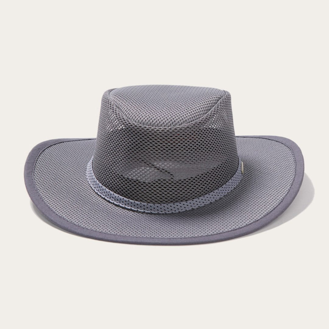Men/Women Outdoor Stetson Grand Canyon Mesh Safari Hat Charcoal