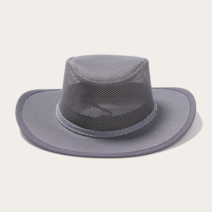Men/Women Outdoor Stetson Grand Canyon Mesh Safari Hat Charcoal