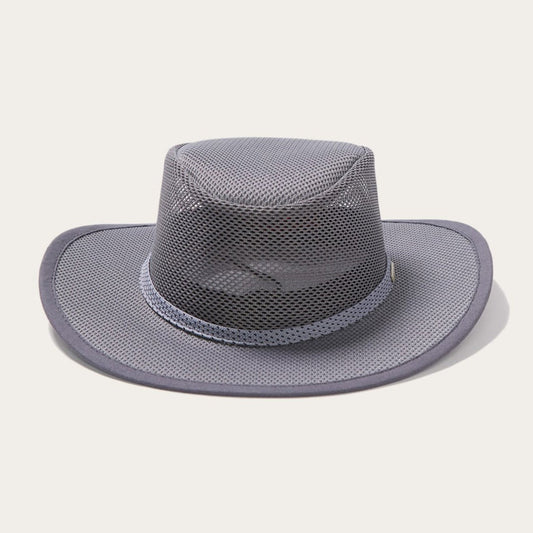 Men/Women Outdoor Stetson Grand Canyon Mesh Safari Hat Charcoal