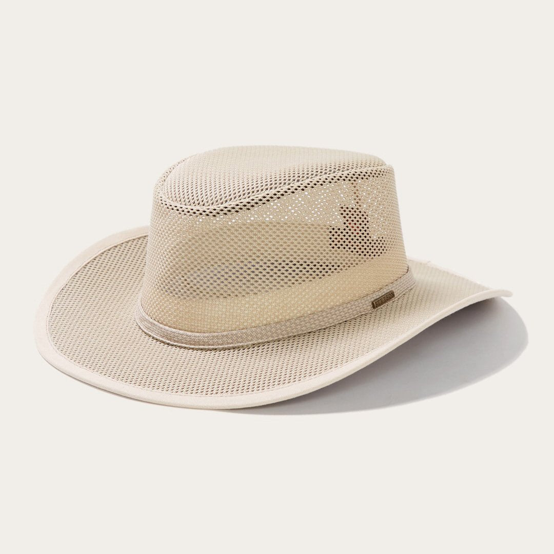 Men/Women Outdoor Stetson Grand Canyon Mesh Safari Hat Clay