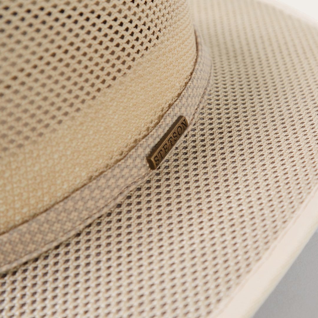 Men/Women Outdoor Stetson Grand Canyon Mesh Safari Hat Clay