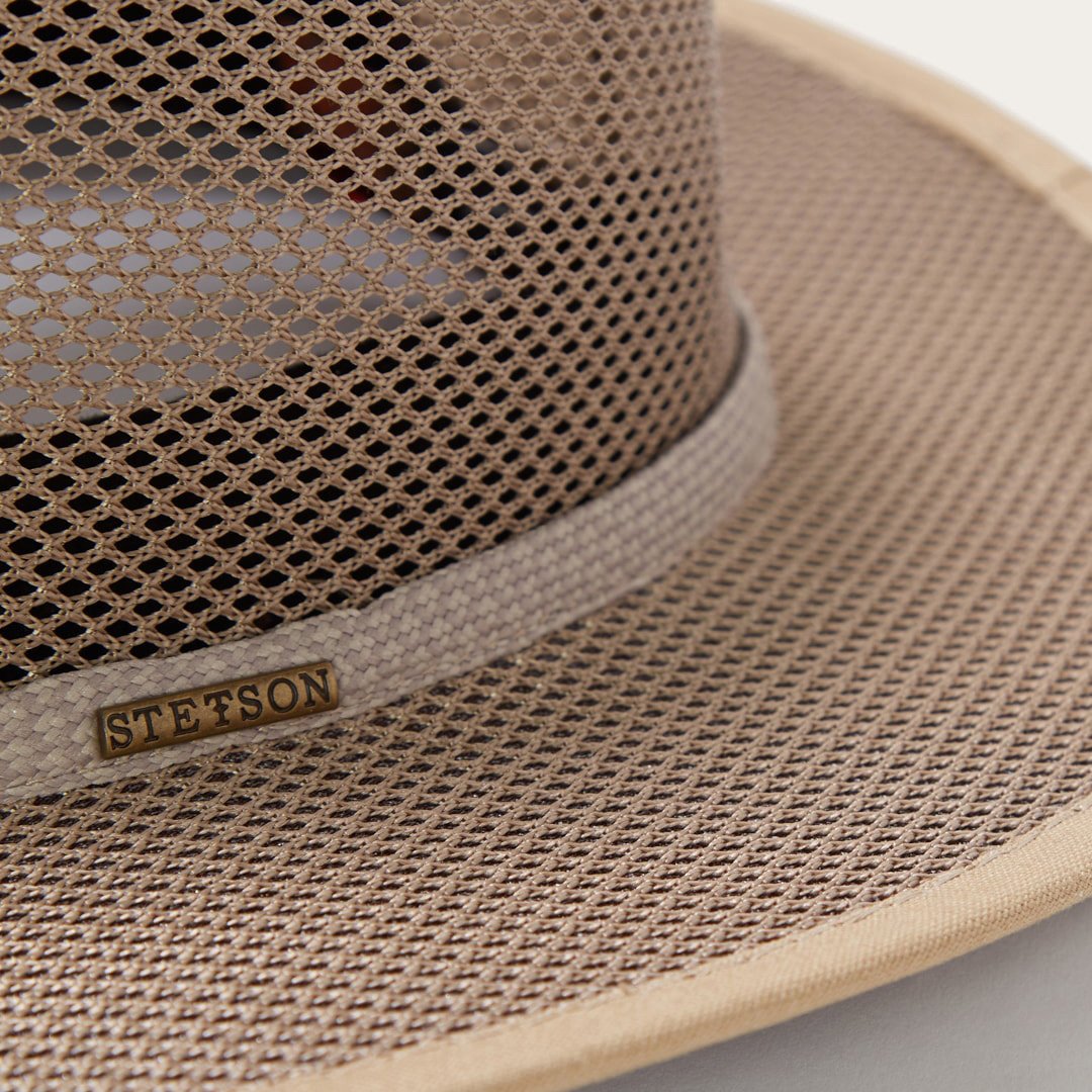 Men/Women Outdoor Stetson Grand Canyon Mesh Safari Hat Mushroom