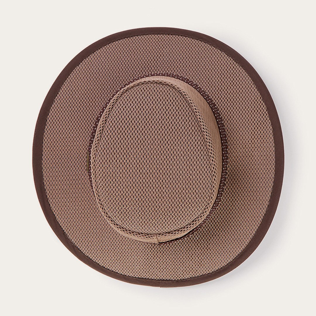 Men/Women Outdoor Stetson Grand Canyon Mesh Safari Hat Walnut