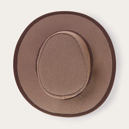 Men/Women Outdoor Stetson Grand Canyon Mesh Safari Hat Walnut