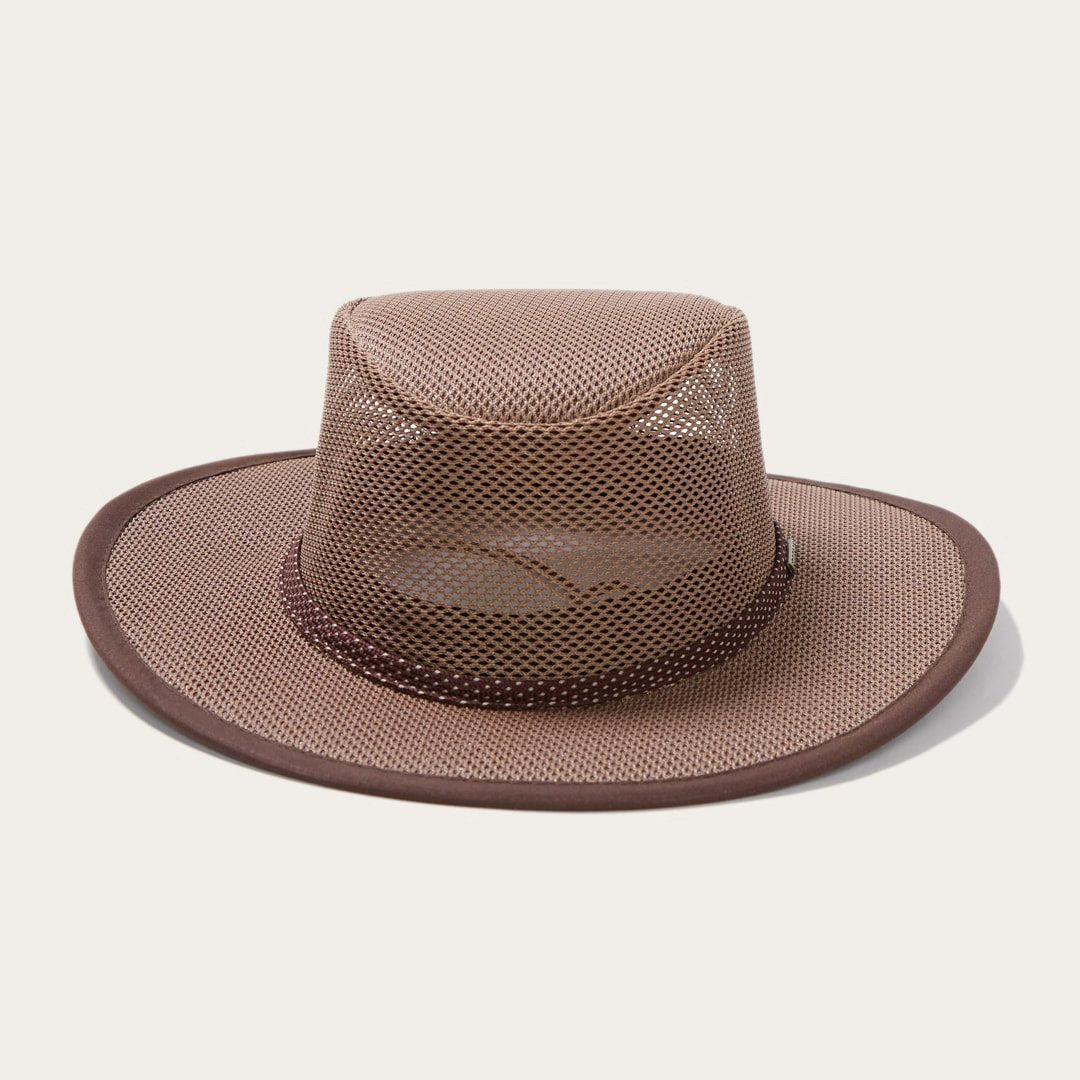 Men/Women Outdoor Stetson Grand Canyon Mesh Safari Hat Walnut