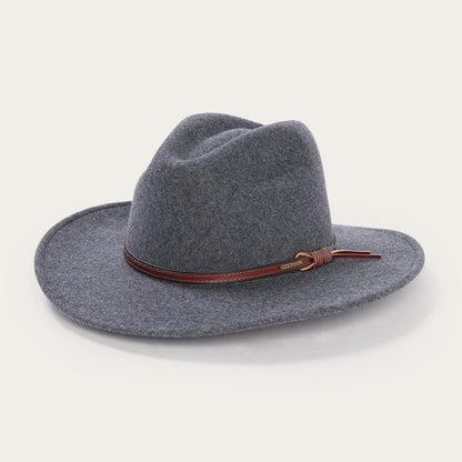 Men/Women Outdoor Stetson Grey Bull Outdoor Hat Grey Mix