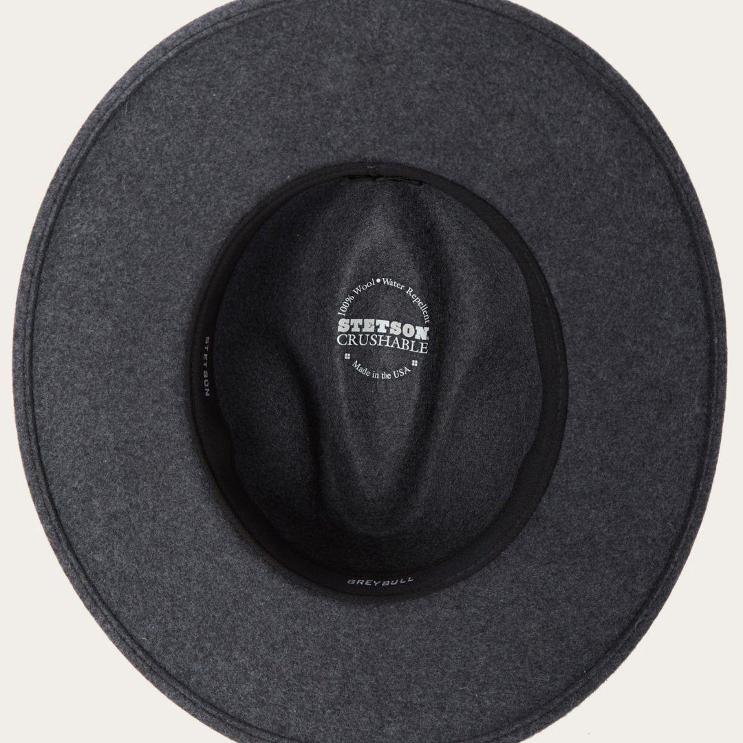 Men/Women Outdoor Stetson Grey Bull Outdoor Hat Grey Mix