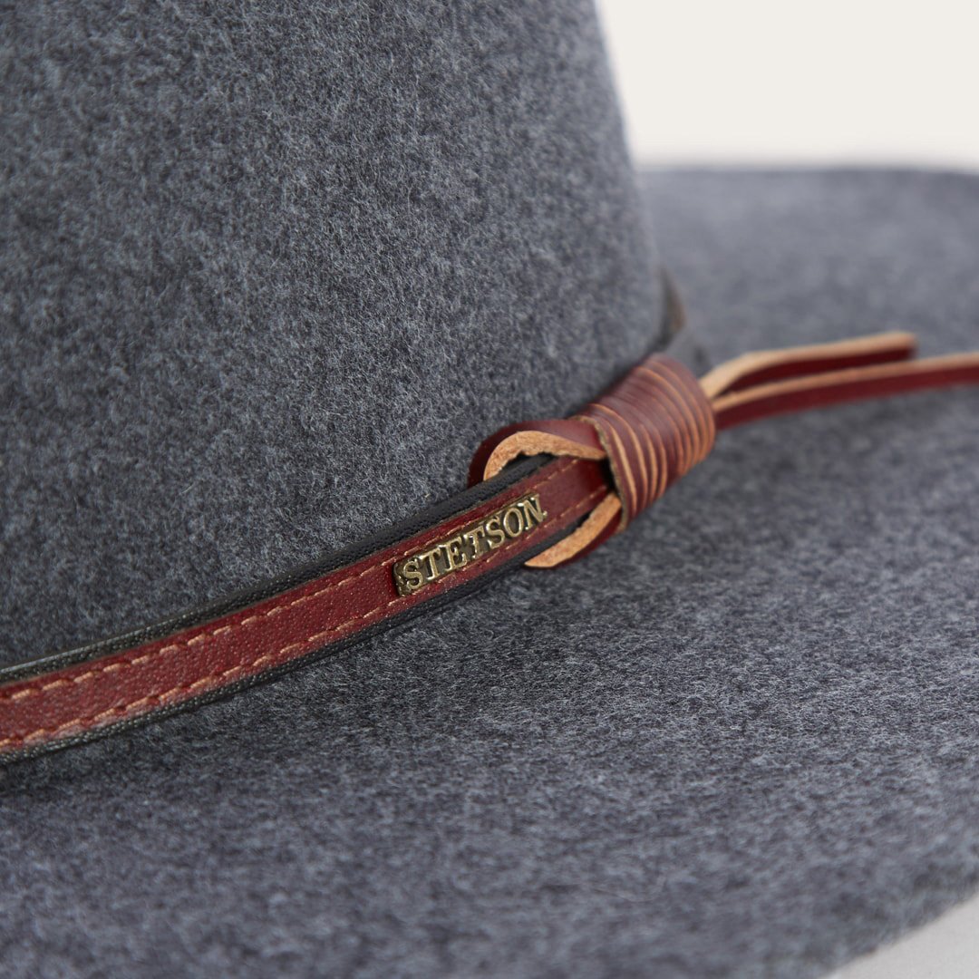 Men/Women Outdoor Stetson Grey Bull Outdoor Hat Grey Mix
