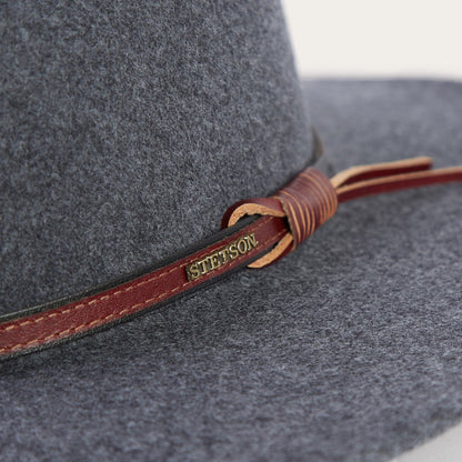 Men/Women Outdoor Stetson Grey Bull Outdoor Hat Grey Mix