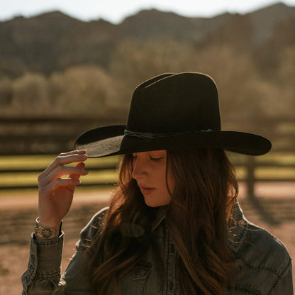 Men/Women Outdoor Stetson Gus 6X Cowboy Hat Black