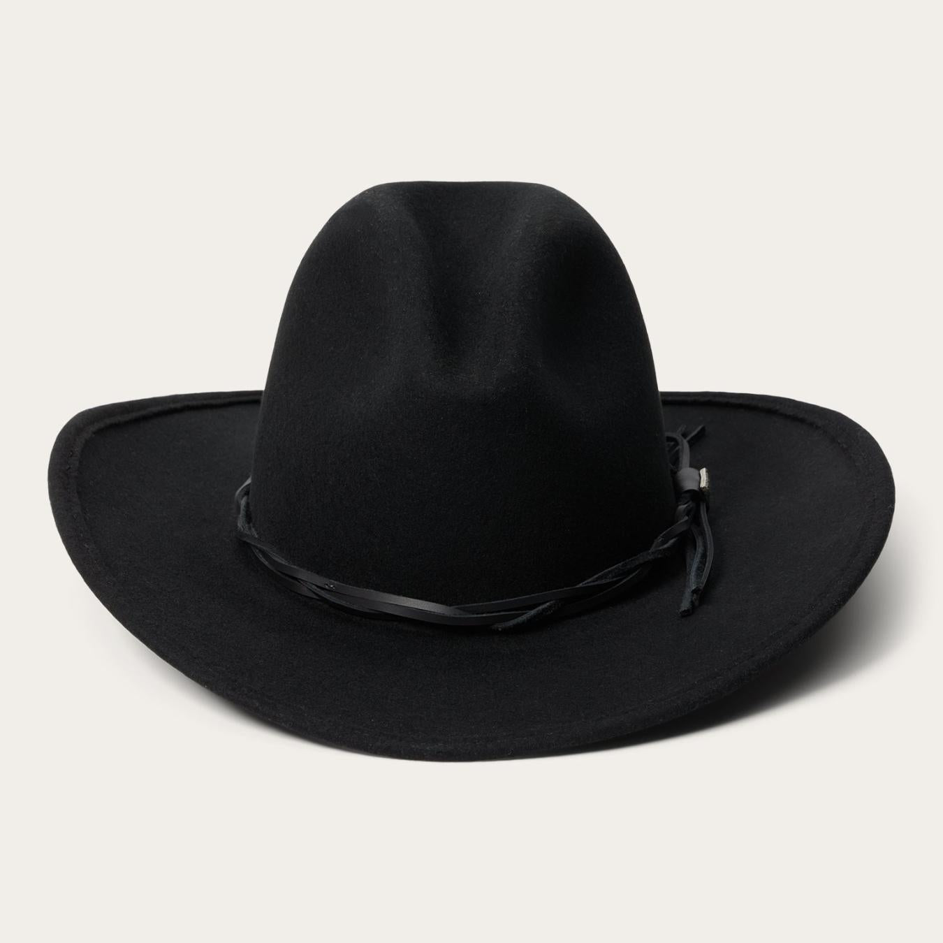 Men/Women Outdoor Stetson Gus Crushable Outdoor Hat Black