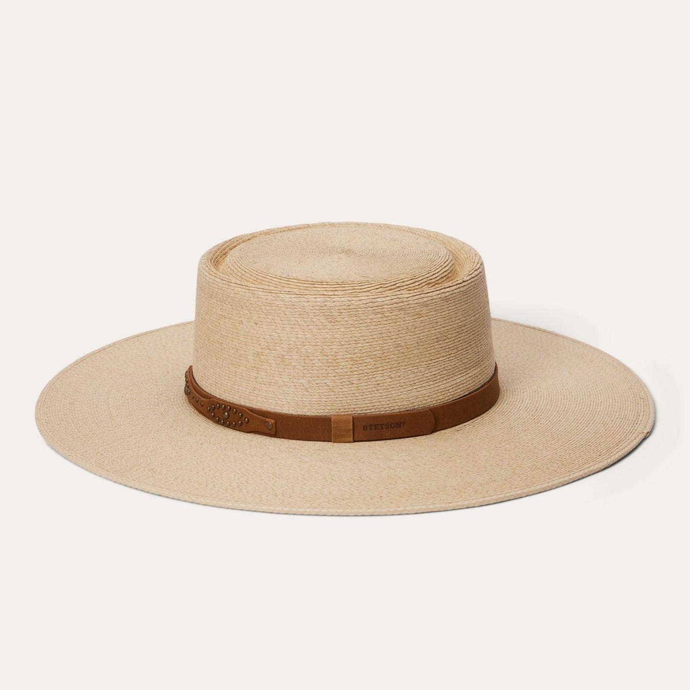 Men/Women Outdoor Stetson Highlands Straw Hat Natural