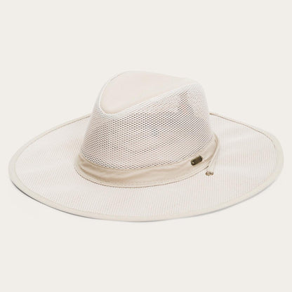 Men/Women Outdoor Stetson Montana 'No Fly Zone' Mesh Hat Khaki