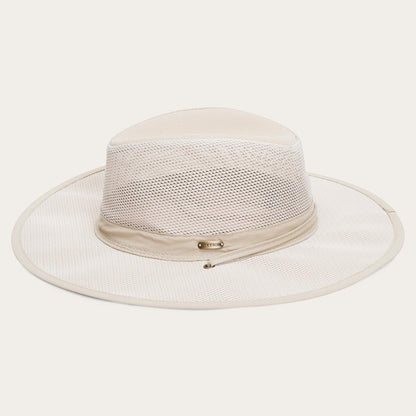 Men/Women Outdoor Stetson Montana 'No Fly Zone' Mesh Hat Khaki