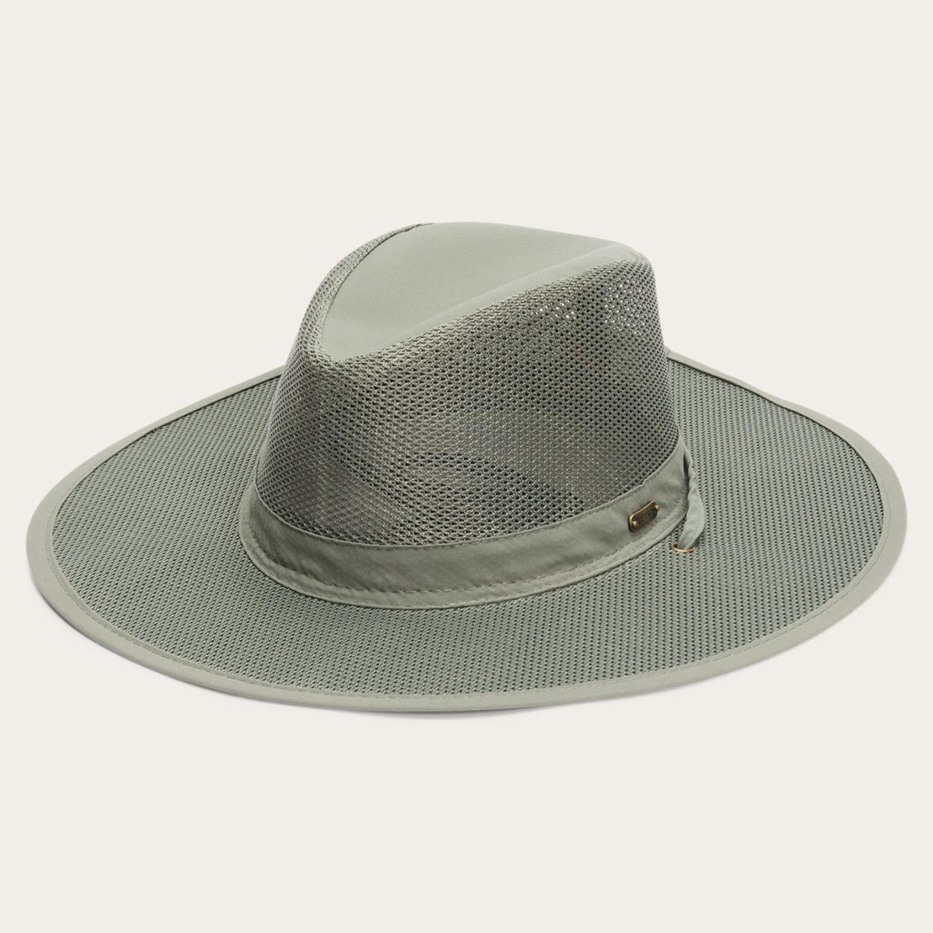 Men/Women Outdoor Stetson Montana 'No Fly Zone' Mesh Hat Willow