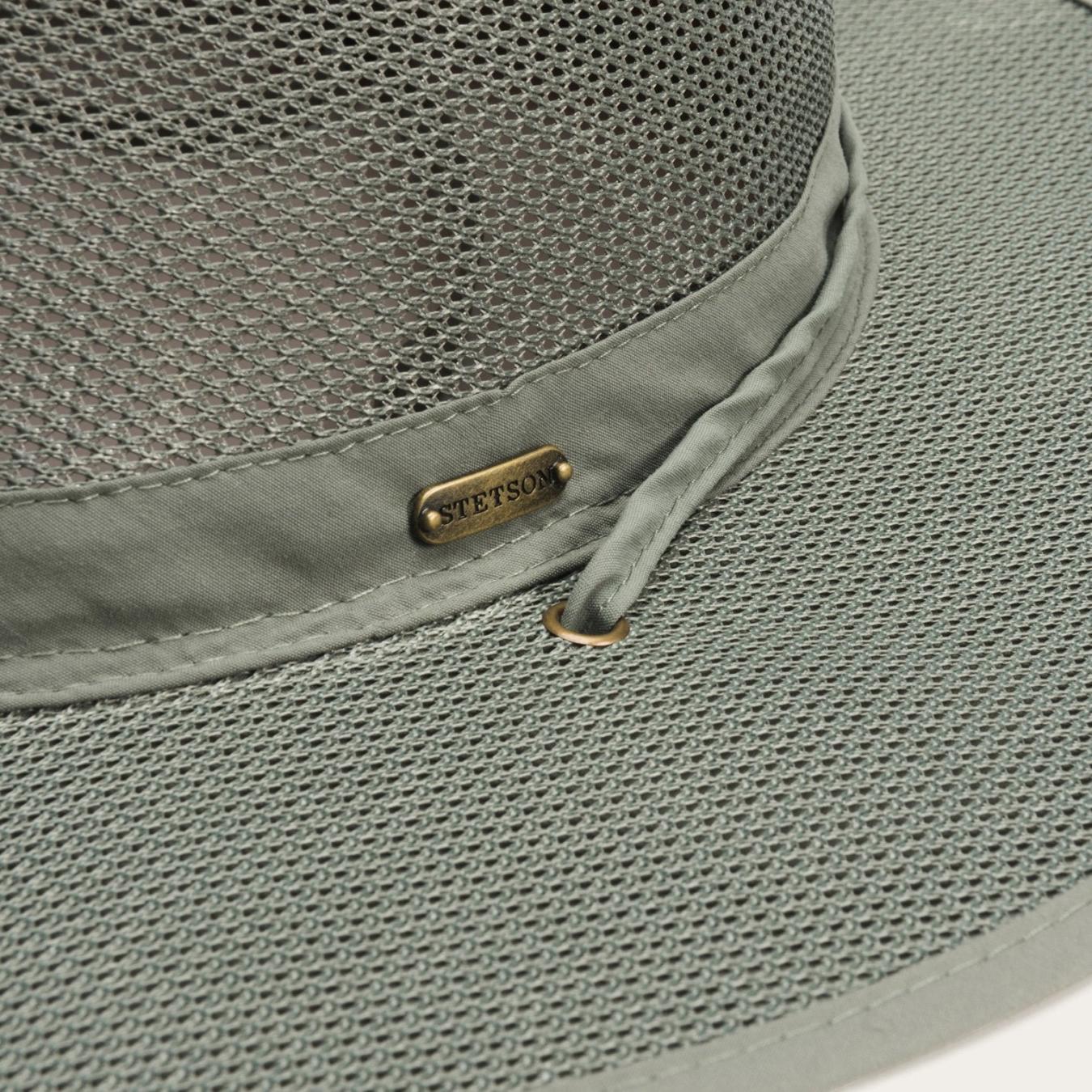 Men/Women Outdoor Stetson Montana 'No Fly Zone' Mesh Hat Willow