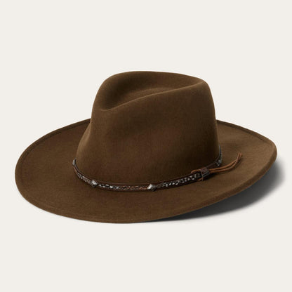 Men/Women Outdoor Stetson Mountain Sky Crushable Outdoor Hat Acorn