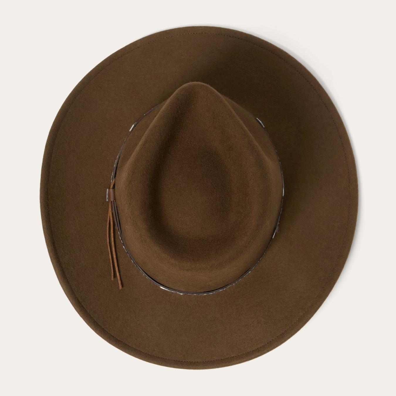 Men/Women Outdoor Stetson Mountain Sky Crushable Outdoor Hat Acorn