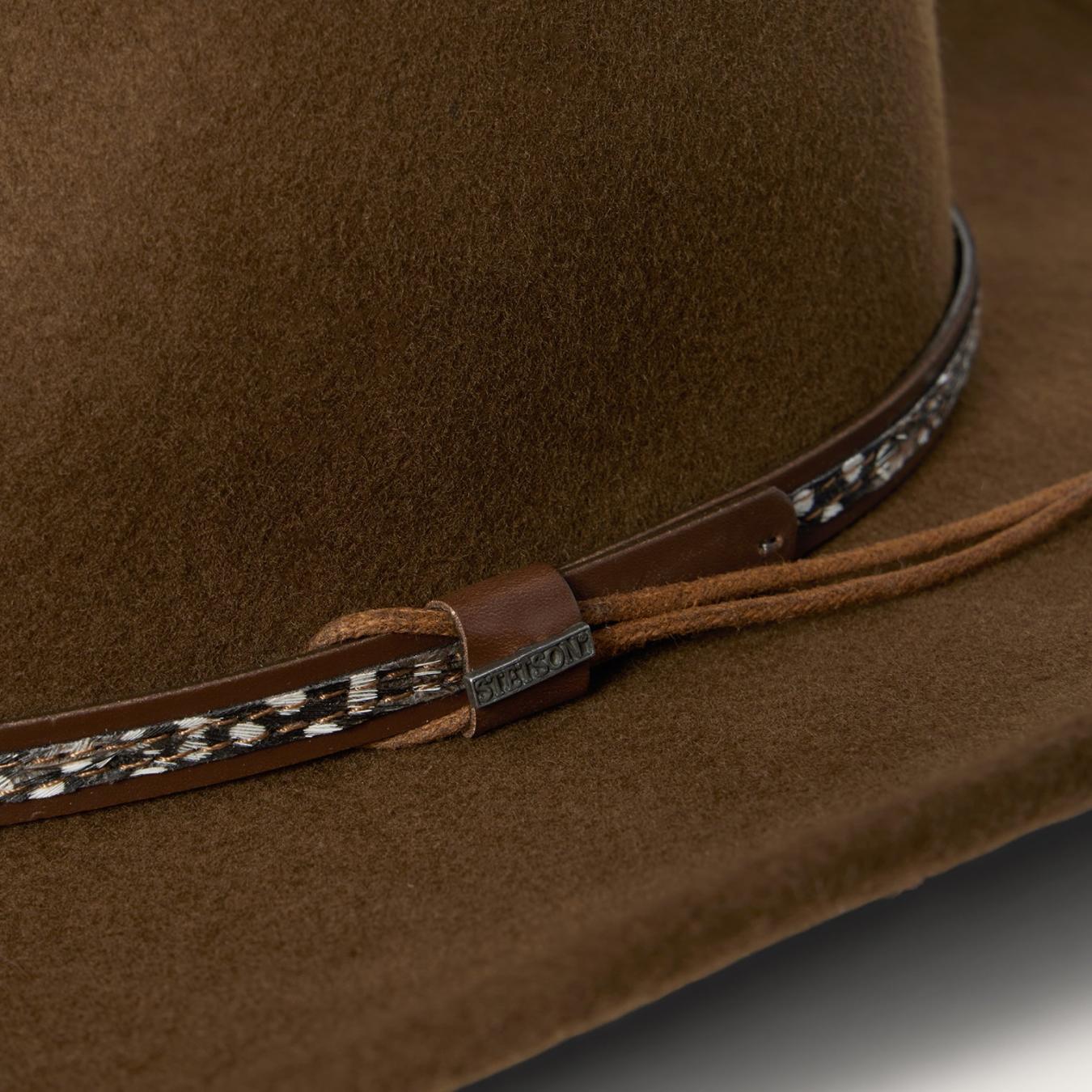 Men/Women Outdoor Stetson Mountain Sky Crushable Outdoor Hat Acorn